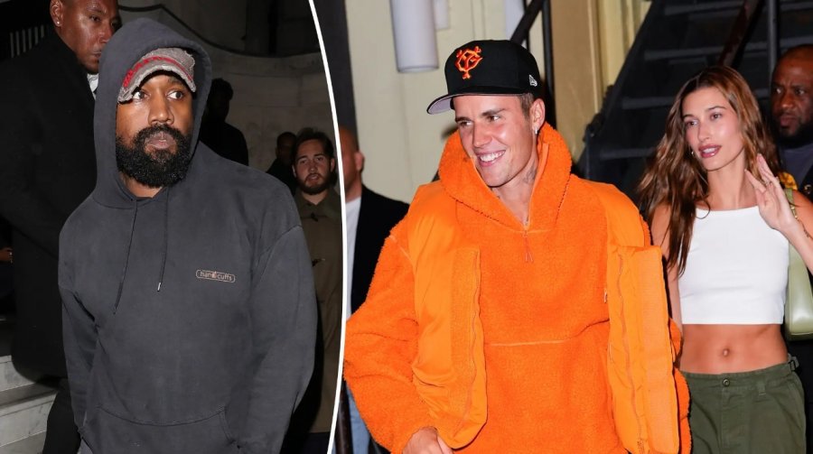  Kanye West harron raportin e ngushtë me Justin Bieber, sulmon Hailey publikisht