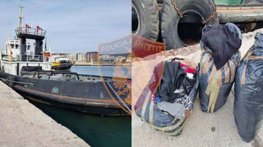 U kapën me mall kontrabantë, arrestohen dy persona në Portin e Vlorës