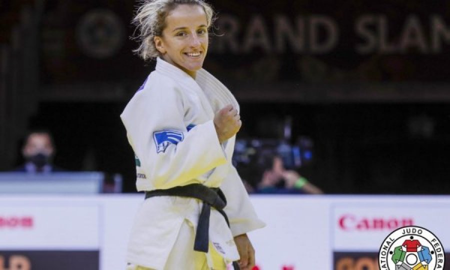 Distria Krasniqi në gjysmëfinale të Kampionatit Botëror të Xhudos, mëson kundërshtaren e saj
