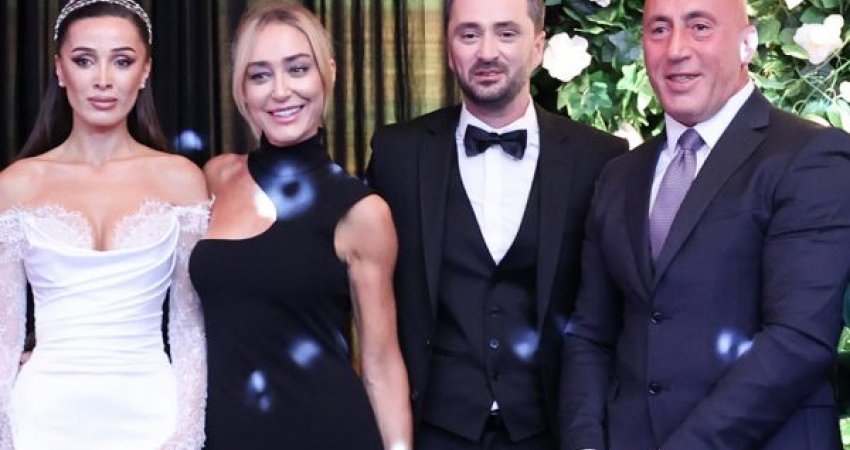 Ramush Haradinaj prezent edhe në dasmën e djalit të Shkurte Fejzës