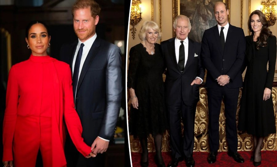 Në mes të problemeve me familjen mbretërore, Princ Harry dhe Meghan Markle shfaqen duke u argëtuar në një koncert