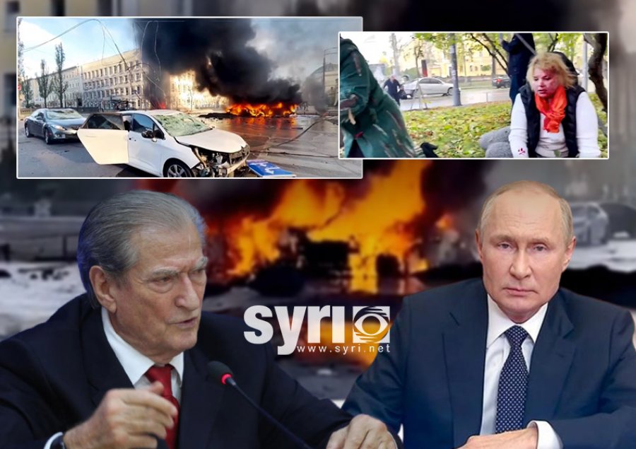 Berisha condemns Putin’s ‘barbaric attack’ on Kyiv