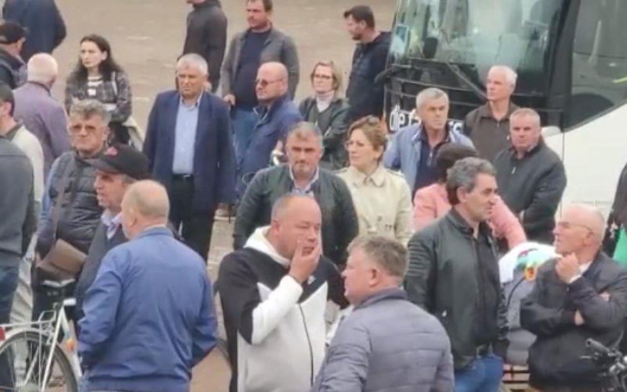 VIDEO/ Protesta për çmimet në Elbasan, qytetari: Këtu nuk ka shpresë, do ikim...