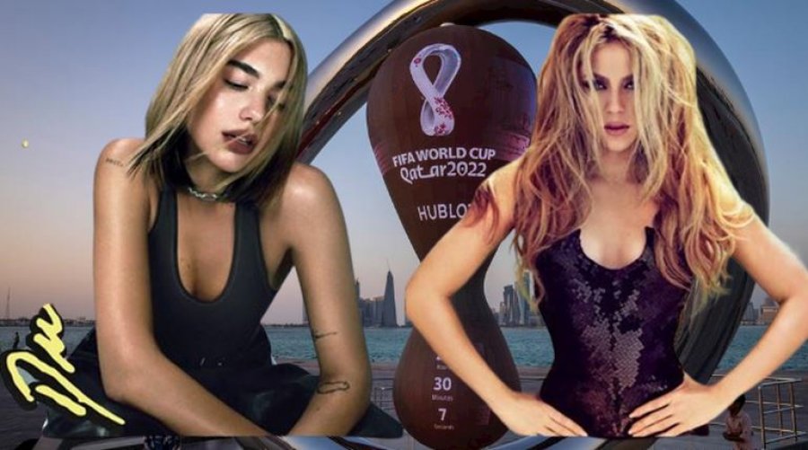  Dua Lipa apo Shakira, kush do të performojë në ‘ceremoninë e hapjes’ për Kupën e Botërorit?