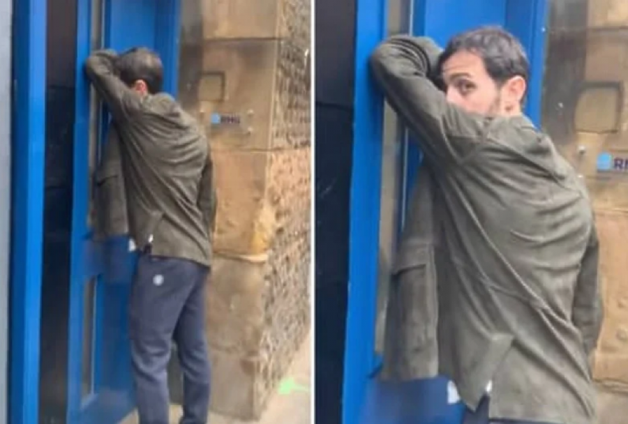 Një fans filmoi Bernardo Silvën duke u fshehur nga njerëzit në rrugë, në fund tifozi mori atë që donte