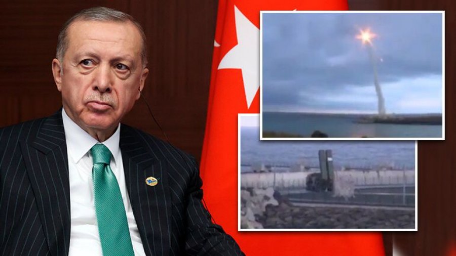 Turqia ka kryer një provë me raketë balistike në Detin e Zi