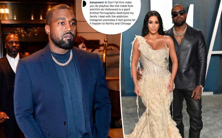 Kanye West i sulmoi të gjithë nga Kris Jenner te Pete Davidson, i mbyllet Instagrami