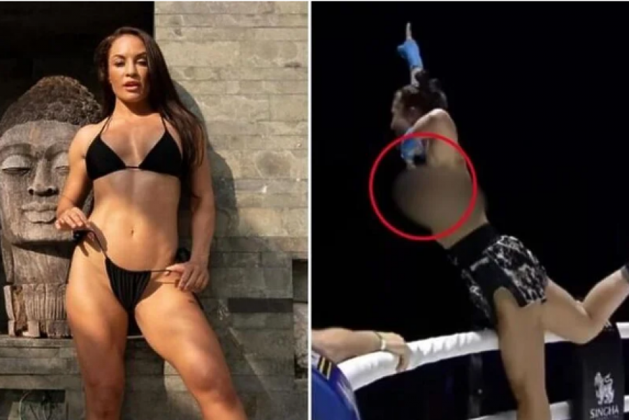 VIDEO/ Nokautoi brutalisht kundërshtaren, boksierja shtang fansat me veprimin e saj në fund të meçit
