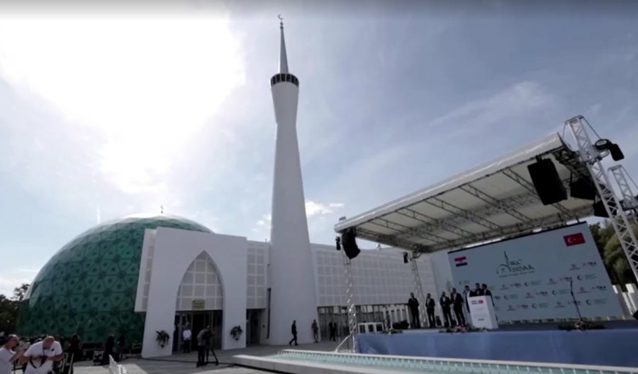 Erdogan përuron xhaminë e re në Kroaci