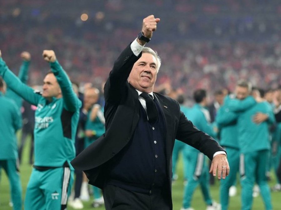 Ancelotti fitoi 100 ndeshje në Champions, vetëm ky trajner ka më shumë triumfe