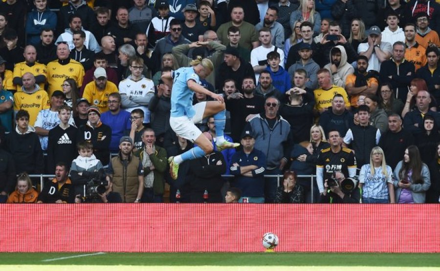 VIDEO/ Man City realizon dy gola për 15 minuta, Haaland shkruan historinë