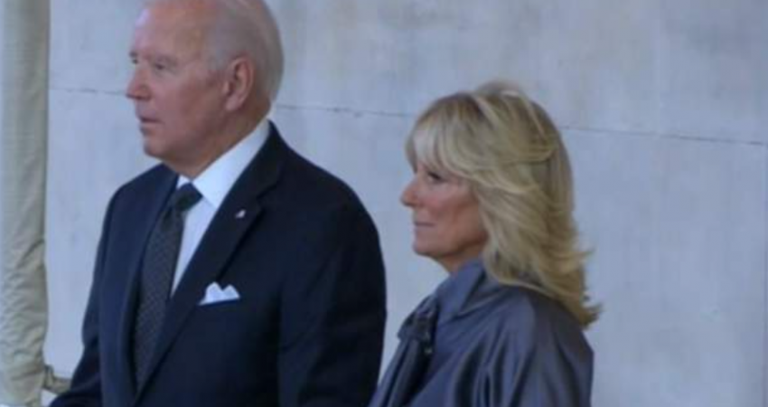 Biden dhe Jill nderojnë Mbretëreshën Elizabeth