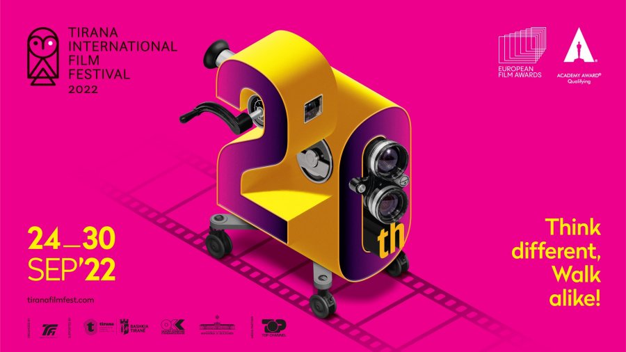 'Tirana International Film Festival' në edicionin jubilar më 24 - 30 shtator