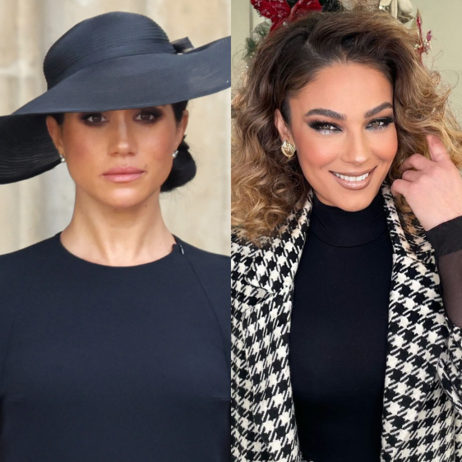 Delinda Disha publikon foton e Meghan Markle gjatë funeralit të Mbretëreshës Elizabeth, zbulon look-un e tyre të ngjashëm