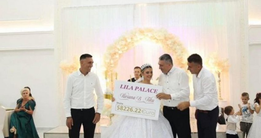 Martohet vajza e dëshmorit, axhallarët ia lënë 58 mijë euro në dasmë