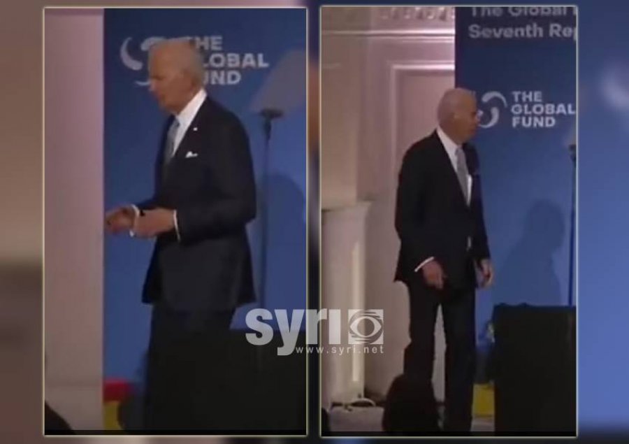 VIDEO/ ‘Të ik apo të kthehem’, Joe Biden i përhumbur në skenë, nuk di nga të shkojë  