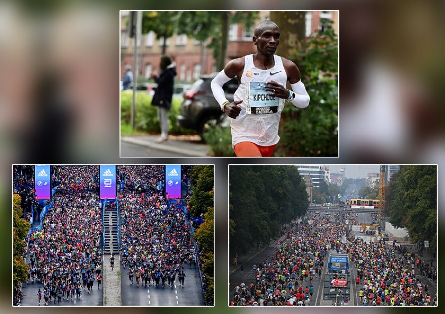 Keniani fenomenal theu rekordin botëror në maratonën e Berlinit