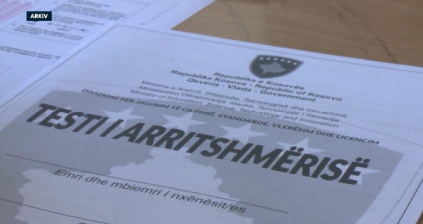 68.6% kalueshmëria e Provimit të Maturës