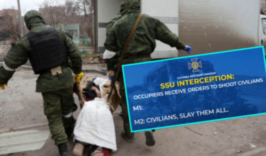 Del komunikimi rus me urdhër për vrasjen e civilëve: ‘…vritni të gjithë’