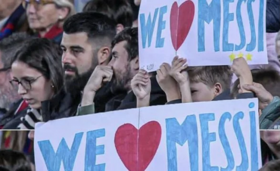 Xavi i përgjigjet brohoritjeve në Camp Nou për Lionel Messin