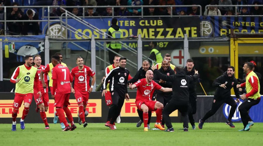 Monza bën surprizën e madhe në ‘San Siro’ ndaj Interit