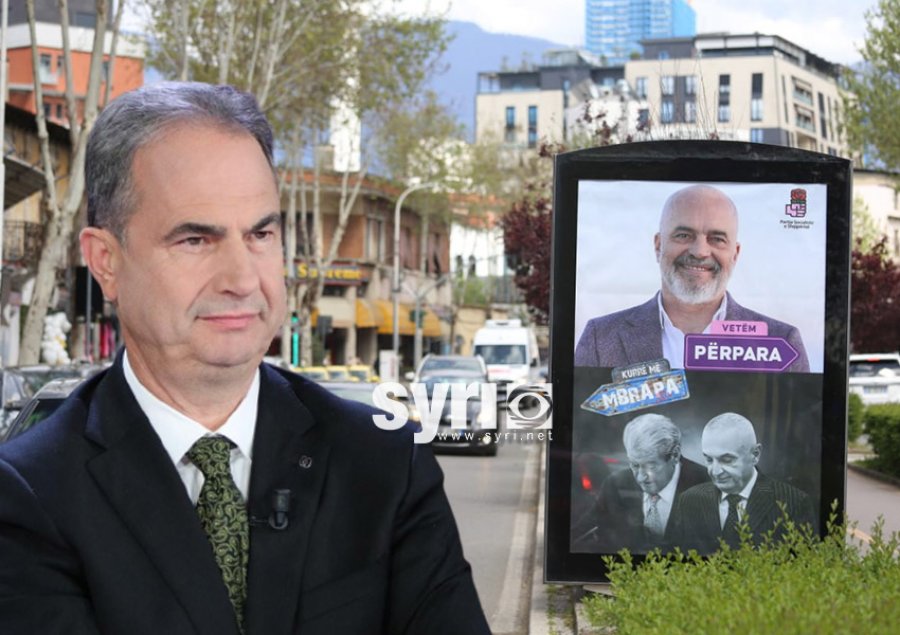 Dy fjalë për posterat e PS-së që pyesin 'a qesh bukur Edi Rama?'