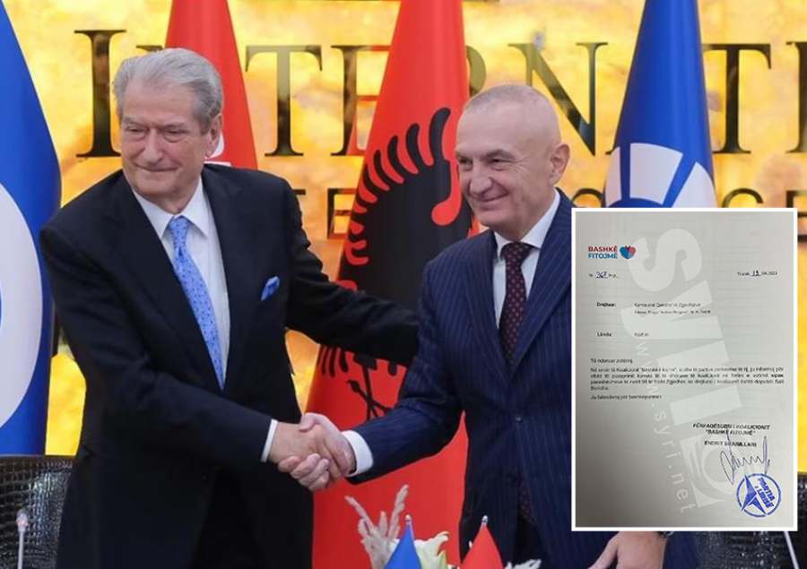 DOKUMENTI/ PL i shkruan KQZ-së: Drejtuesi i koalicionit ‘Bashkë Fitojmë’ është Sali Berisha