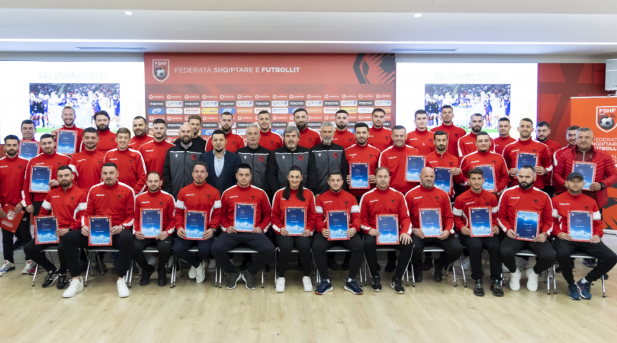 Puna me fëmijët dhe stërvitja e personave me aftësi të kufizuara, trajnerët e rinj që marrin licencën UEFA C