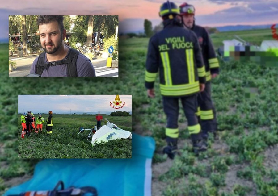 EMRI-FOTO/ Rrëzohet deltaplani në Itali, humb jetën 32-vjeçari shqiptar