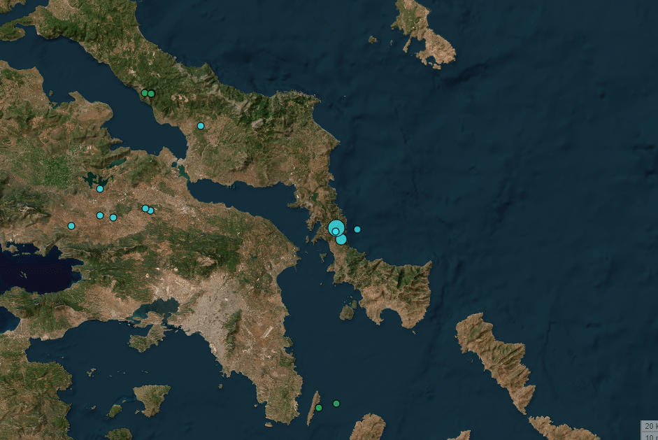 Greqi, tërmet 4.5 ballë në Evia, ndihet deri në Atikë