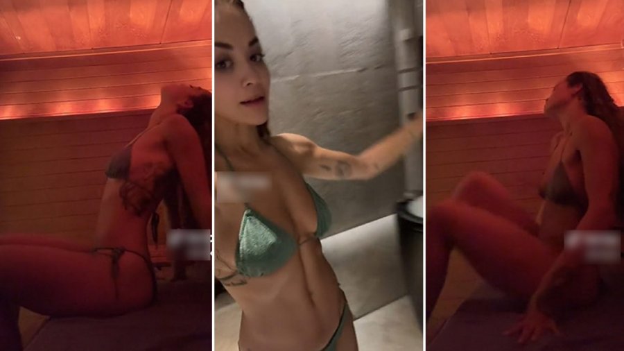 VIDEO/ Rita Ora tregon trupin e mrekullueshëm më bikini  