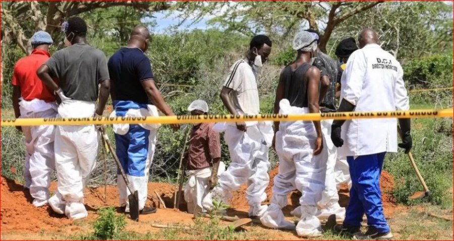 Zbulohen 58 varre në Kenia, arrestohet 'predikuesi' që nxiste njerëzit të vdisnin nga uria