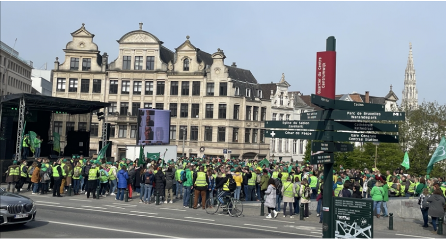 Belgjikë, mësuesit dalin në protestë