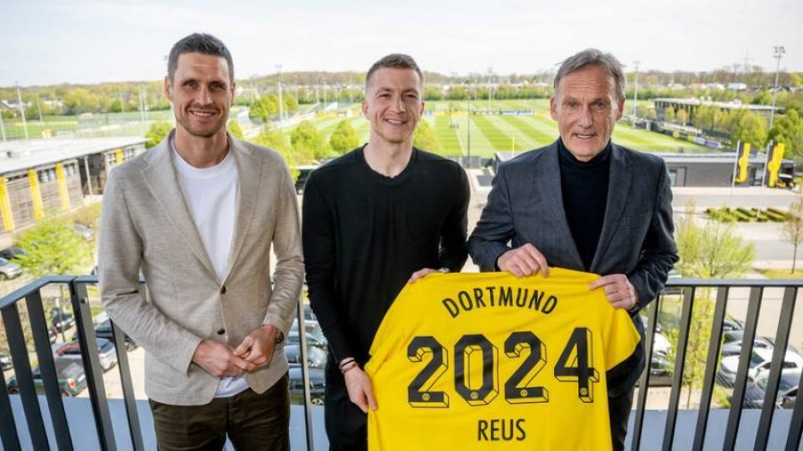 Dortmund blindon kapitenin, Marco Reus rinovon kontratën deri në vitin 2024