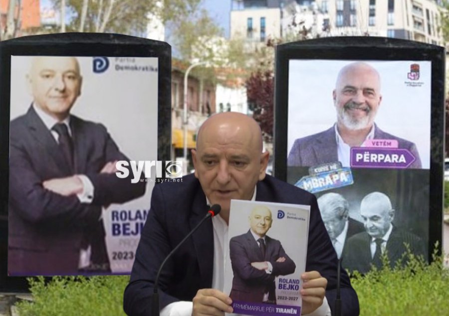 'Hiqni tonat, vendosni të atij'/ Rama ngjit posterat e kandidatit të Alibeajt