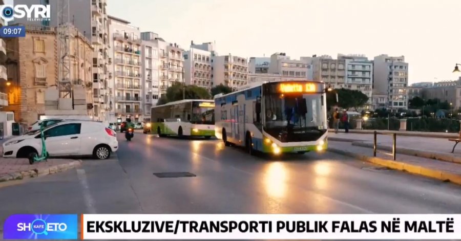 EKSKLUZIVE/ Transporti publik falas në Maltë 