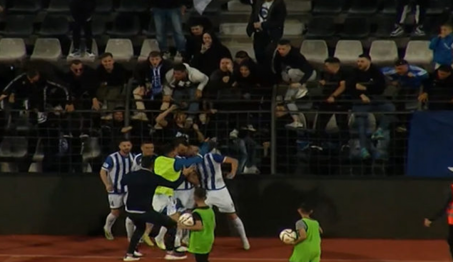 Gol dhe 2 kartonë të kuq në minutat shtesë, Tirana fiton me vuajtje me Kastriotin