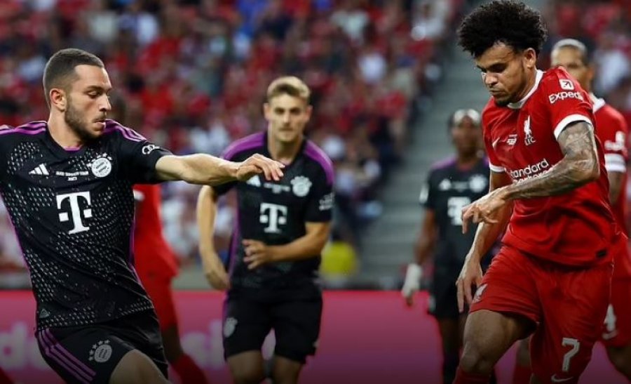 VIDEO/ Spektakël me 7 gola në miqësoren e luksit, një talent i jep fitoren Bayernit ndaj Liverpool