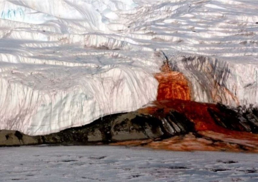 Mister për mbi 100 vjet, zbulohet origjina e ujëvarës së gjakut në Antarktidë