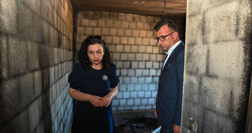 Osmani viziton shtëpinë e djegur të familjes Joziq: Akt i papranueshëm, akt kundër Republikës sonë