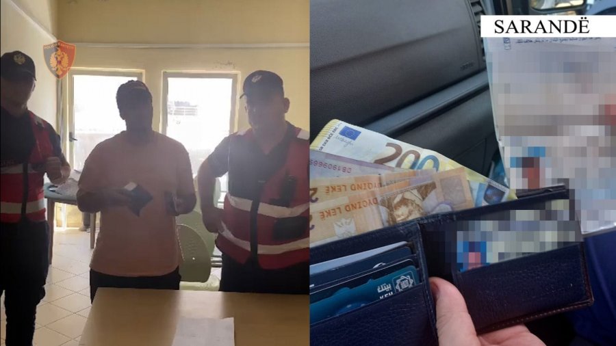 U kishin humbur në rrugë/ Punonjësit e Policisë në Sarandë, Himarë dhe Vlorë iu dorëzojnë 3 turistëve të huaj portofolët