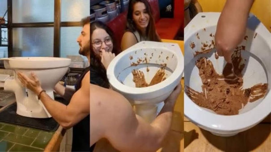 Restoranti izraelit shet akulloren me çokollatë në mënyrën më të neveritshme të mundshme