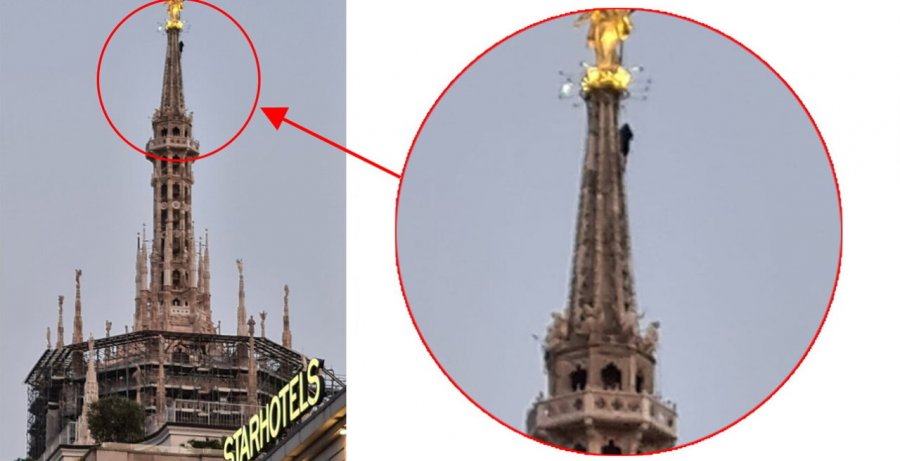 Nuk ndalen incidentet me turistët në Itali, dy prej tyre ngjiten në majën e Duomos në Milano