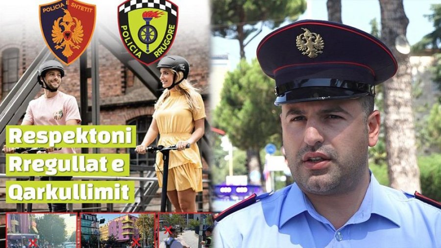Disiplinim për monopatinat, Rrugorja e Tiranës fushatë për këshillimin e përdoruesve
