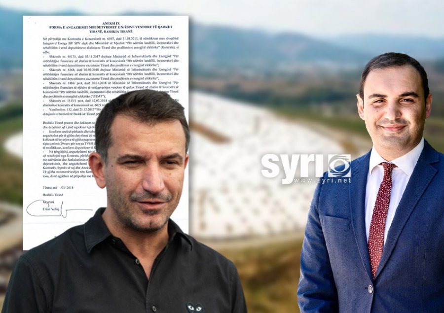 Këlliçi nxjerr dokumentin: Erion Veliaj me firmën e tij, sërish si pronari dhe garanti i Inceneratorit të Tiranës