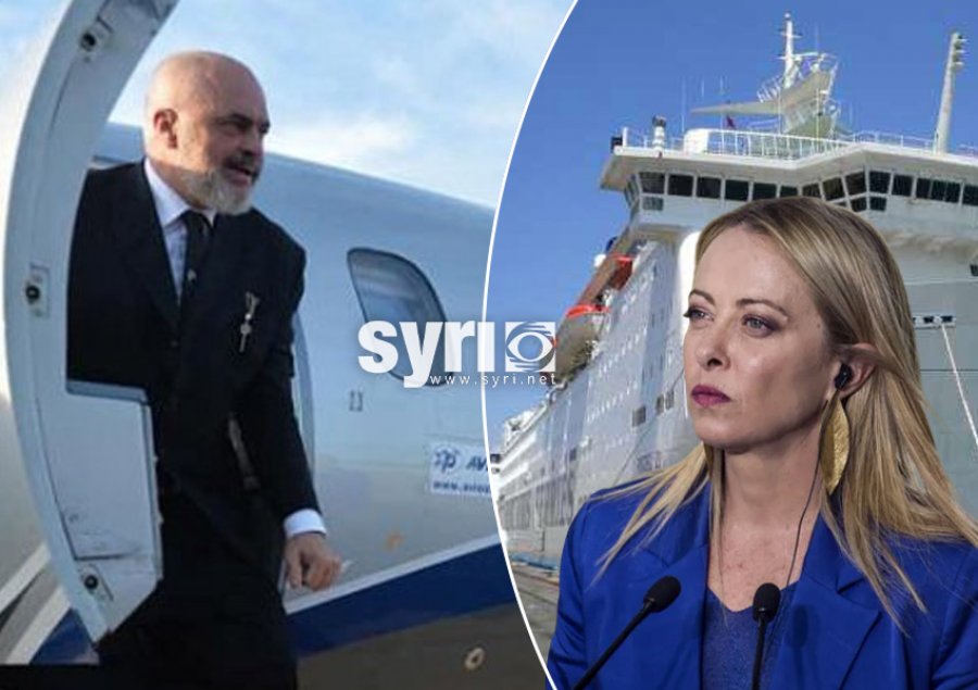 Rama nuk e ndan avionin privat, kurse kryeministrja italiane niset për Shqipëri me traget linje