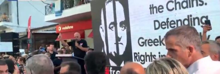 Vangjel Dule në protestën për lirimin e Fredi Belerit, qytetarët: Kërkojmë drejtësi
