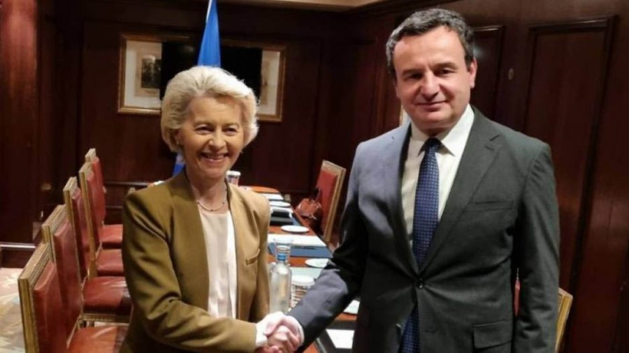 Kurti takon Presidenten e KE: E rëndësishme që BE të heqë masat ndaj Kosovës
