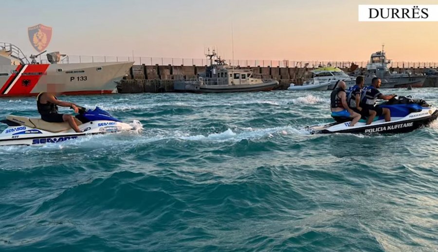 Edhe në Durrës dy turistë të trembur në det kërkojnë ndihmë nga policia
