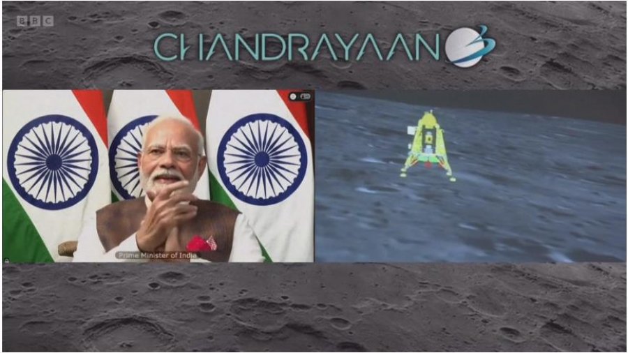India publikon imazhet e para të shkrepura në polin jugor të Hënës